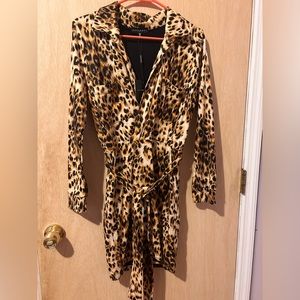 Jlux Label leopard mini dress size small